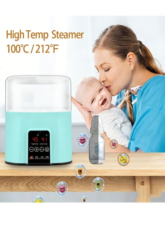 Bukela Baby Bottle Warmer, Multifuntion Breast Milk Warmer, Fast Baby Food Heater & Defrost Warmer with Timer for Twins, LCD Display Accurate Temperature Adjustment, 24H Constant Mode - Image 5